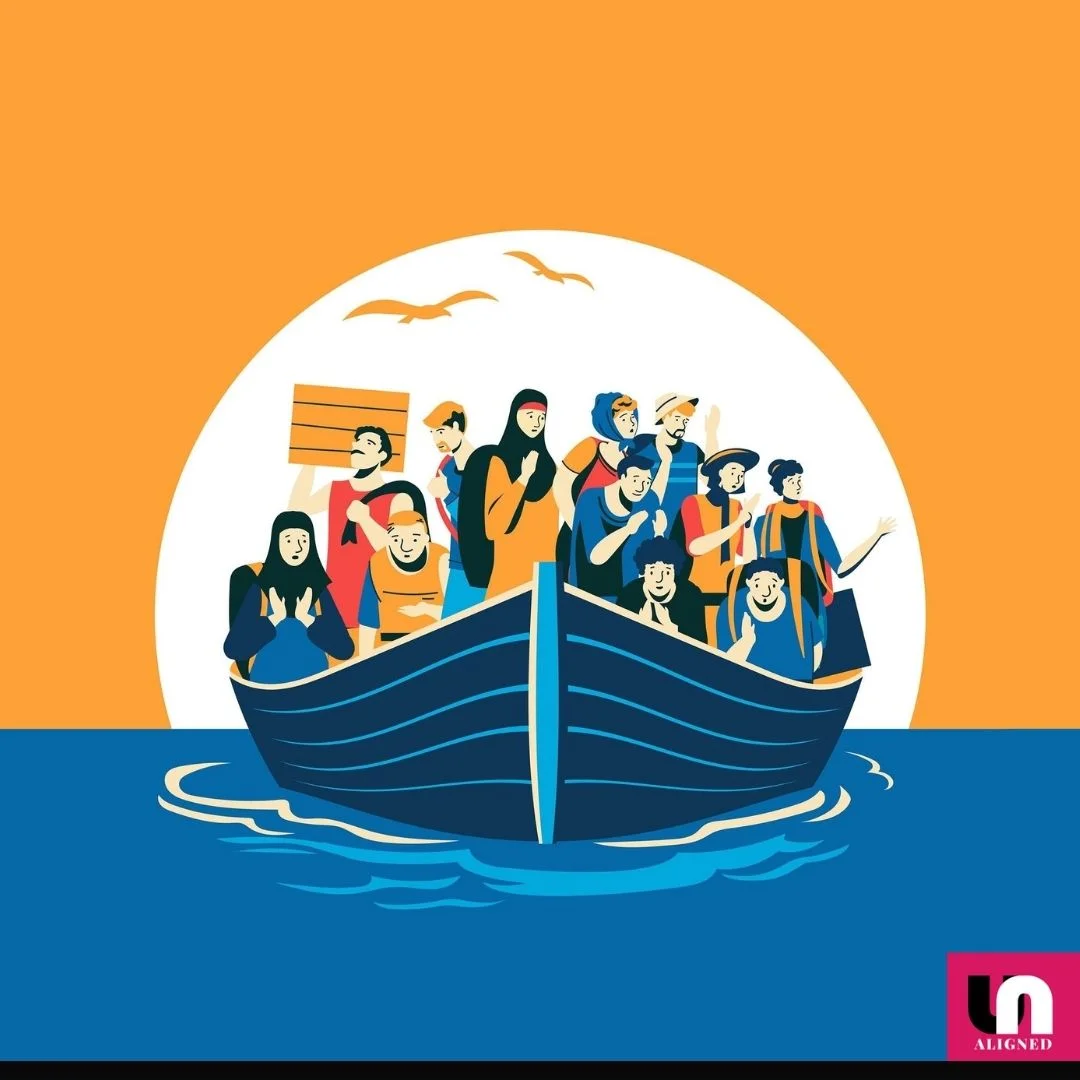 When grandmama fell off the boat… Very nearly taking note of migration