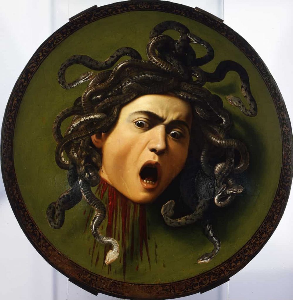 Caravaggio Medusa’s head