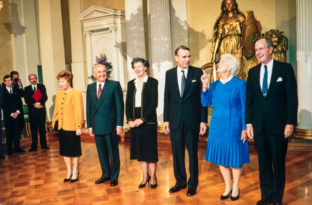US president in Finland during the Cold War