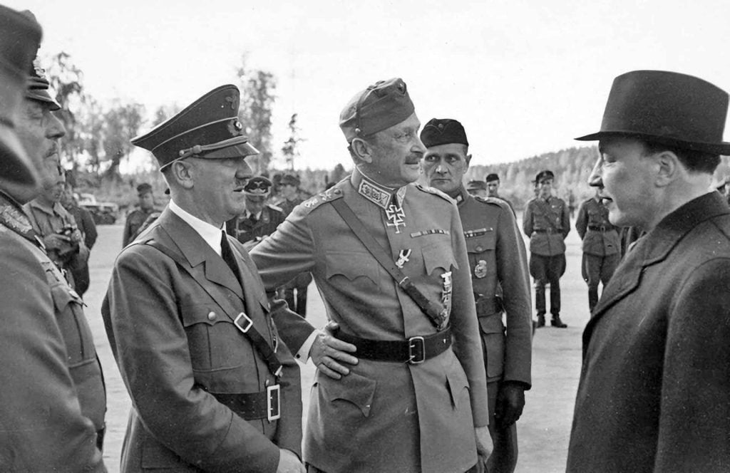 Hilter and Mannerheim