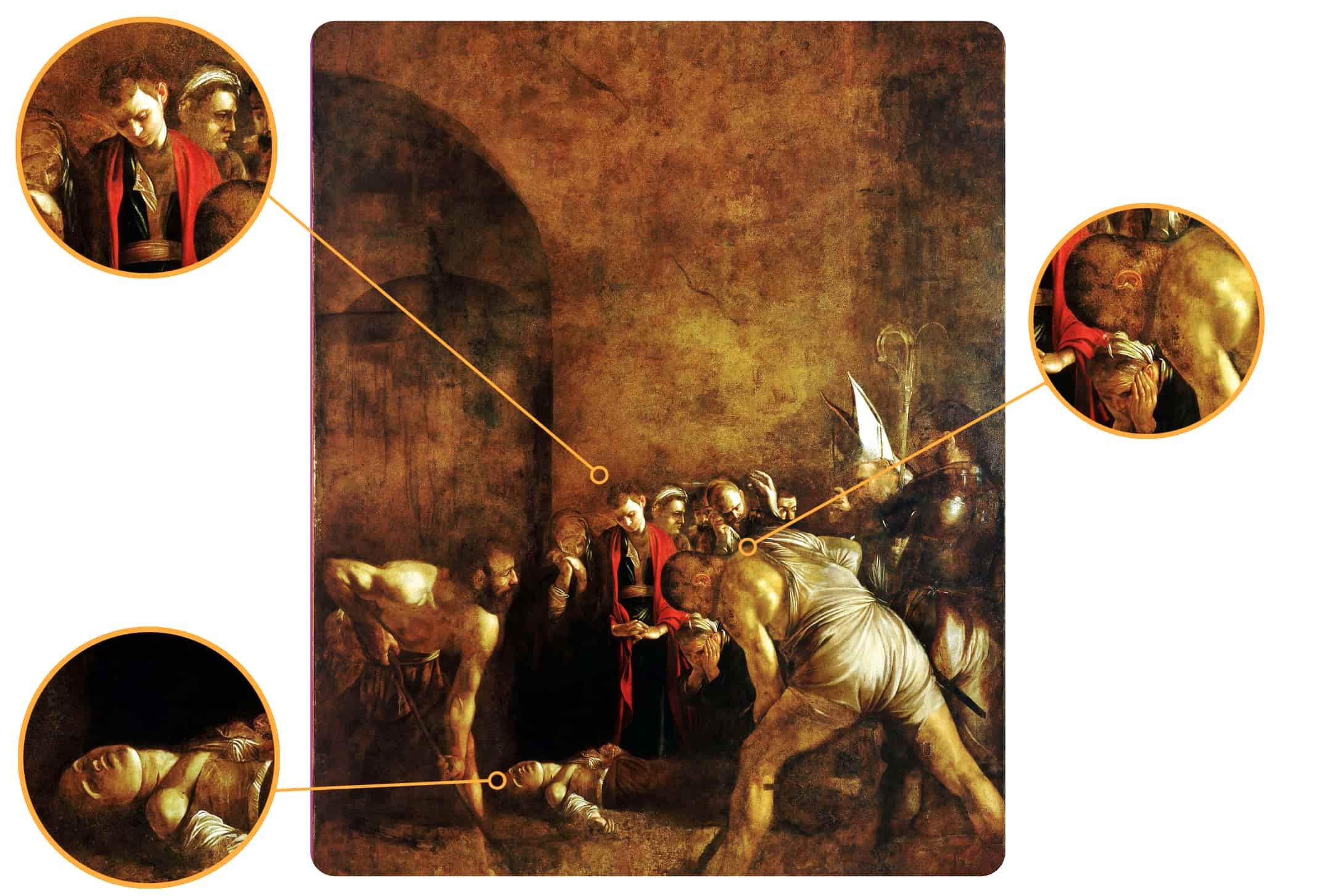 How Caravaggio's 'The Burial of Saint Lucy' Transforms the Divine into the Earthly