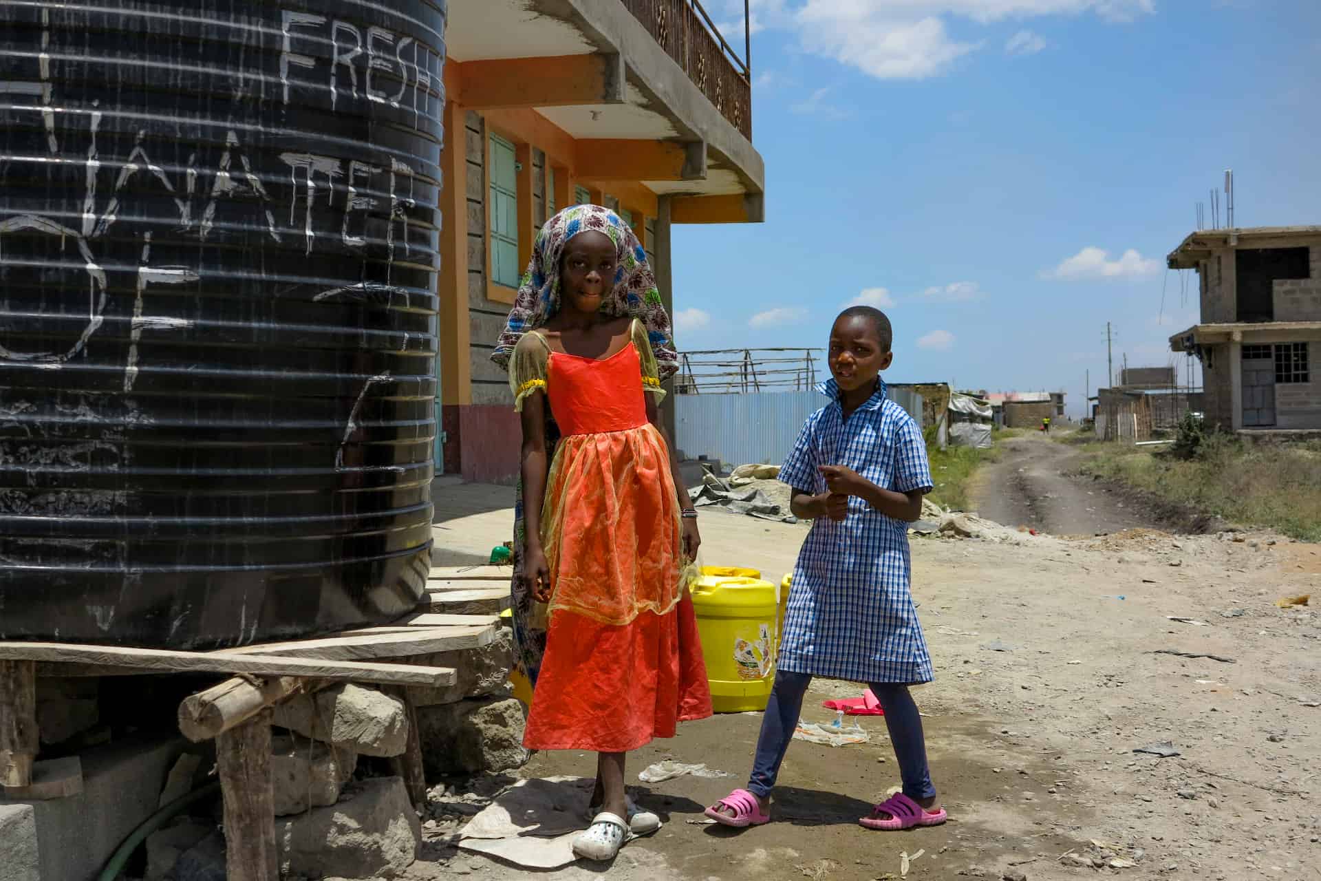 Where water is a gift: The outskirts of Nairobi in pictures