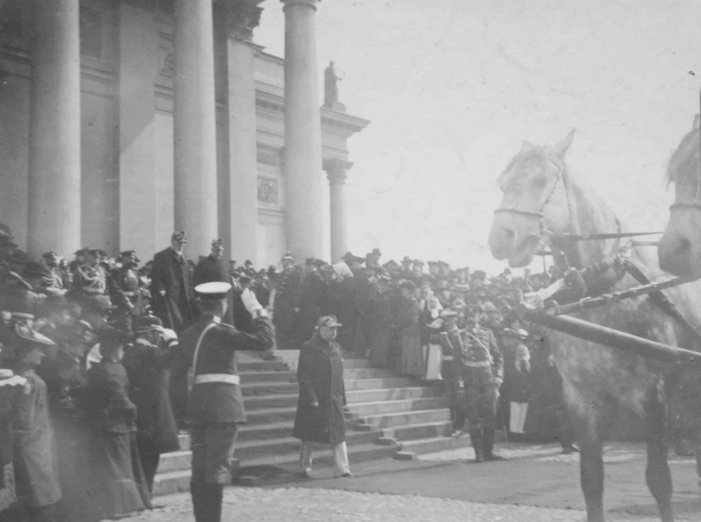 Opening of the Helsinki Cathedral in 1907