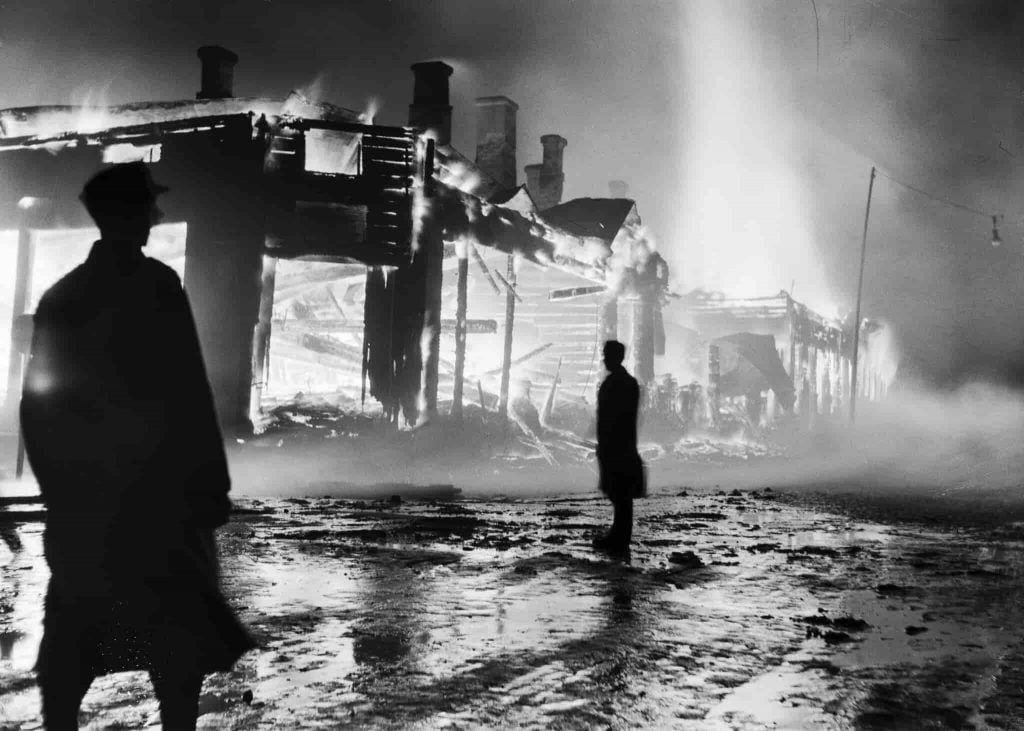 Oulu fire second world war