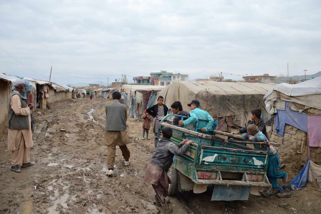 impoverished communities in Afghanistan