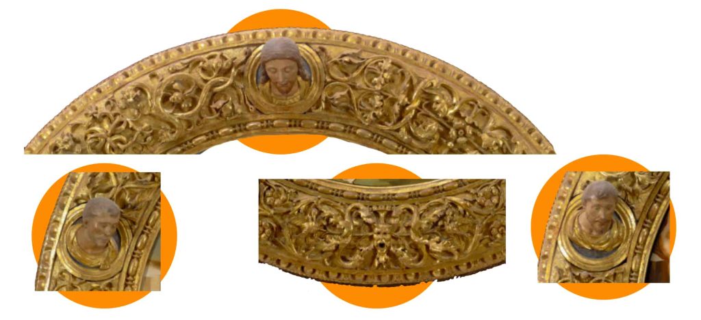 The Frame of the Doni Tondo.