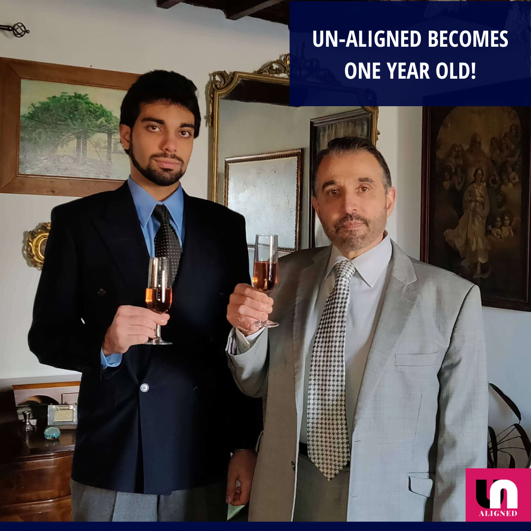 UN-aligned becomes one year old!