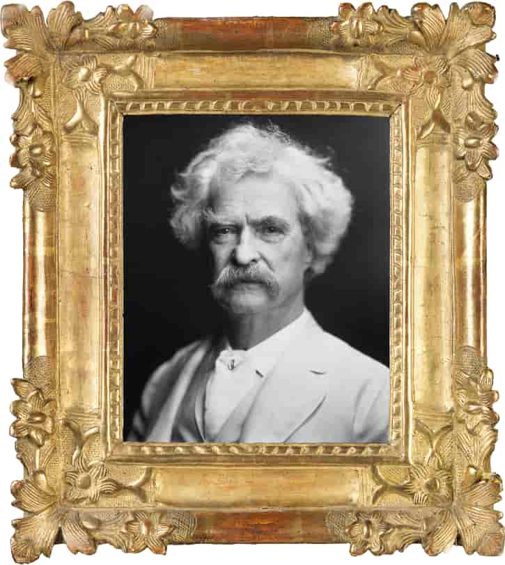 Twain in 1907 © Public domain