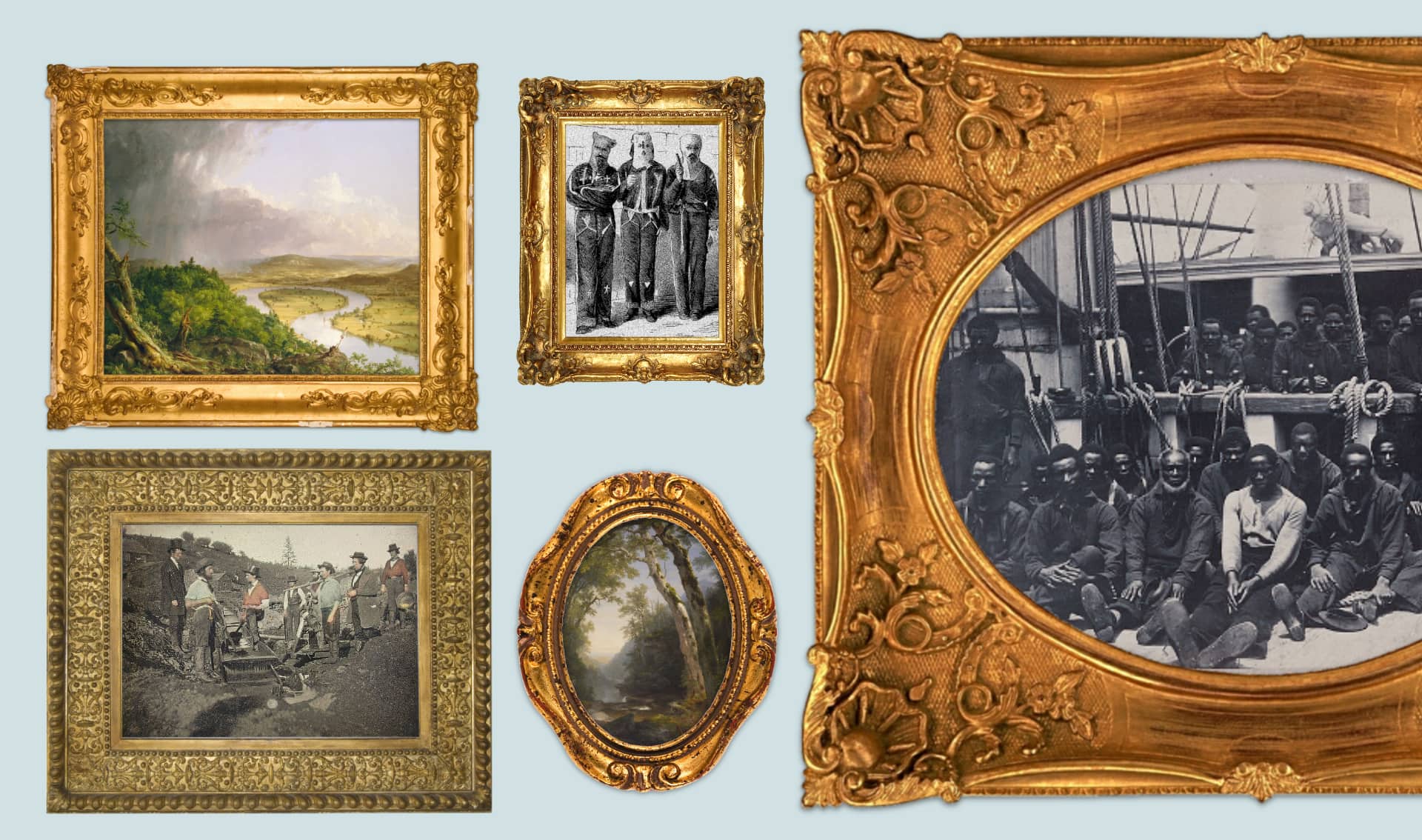 'Faith, land and gold': The making of American culture